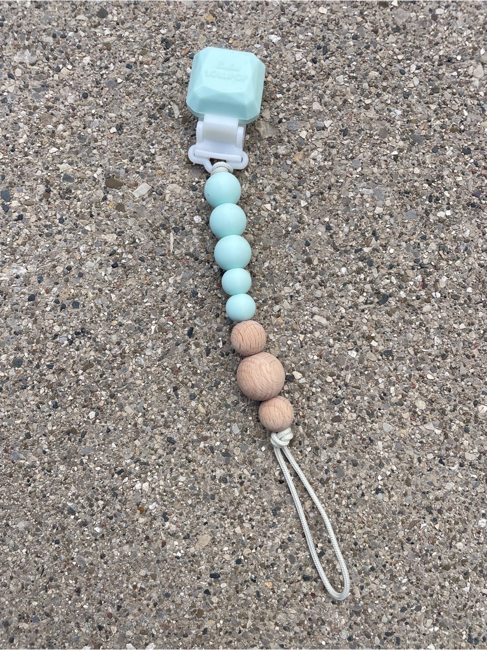 Baby Pacifier Clips with Teether - Picture 2 of 7